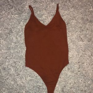 BP cute V neck bodysuit